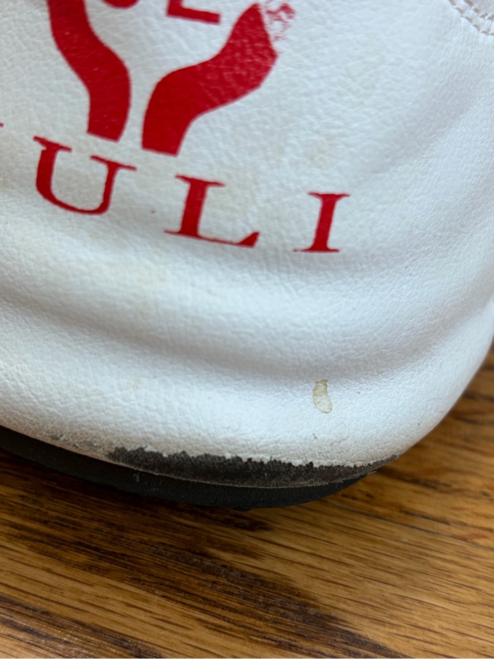 Juli Athletic Sneakers - White & Red (8) - Picture 6 of 8